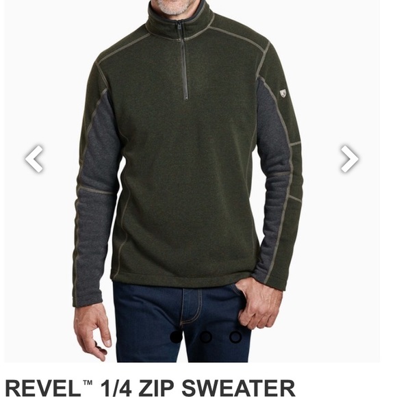 Kuhl Other - DAMAGED Men’s Kuhl Zip Sweater